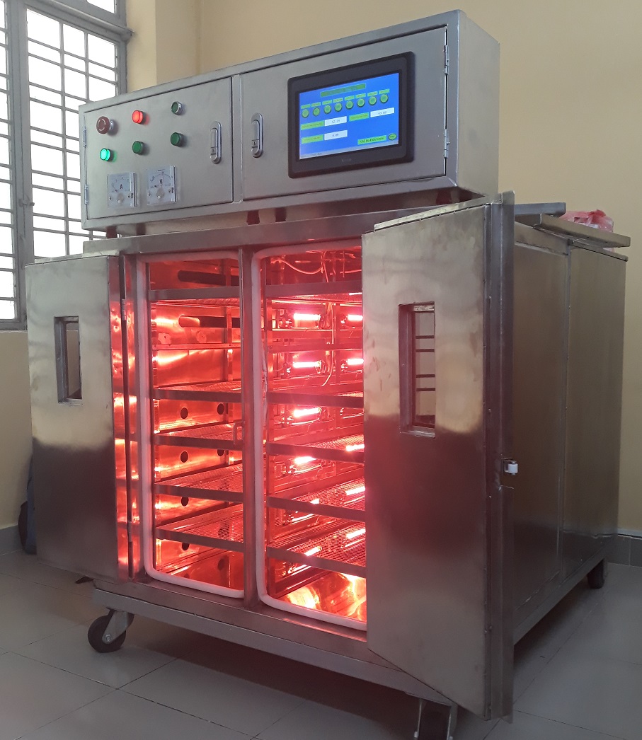 NGHIÊN CỨU CHẾ TẠO HỆ THỐNG SẤY HỒNG NGOẠI NGHIÊN CỨU CHẾ TẠO HỆ THỐNG SẤY HỒNG NGOẠI