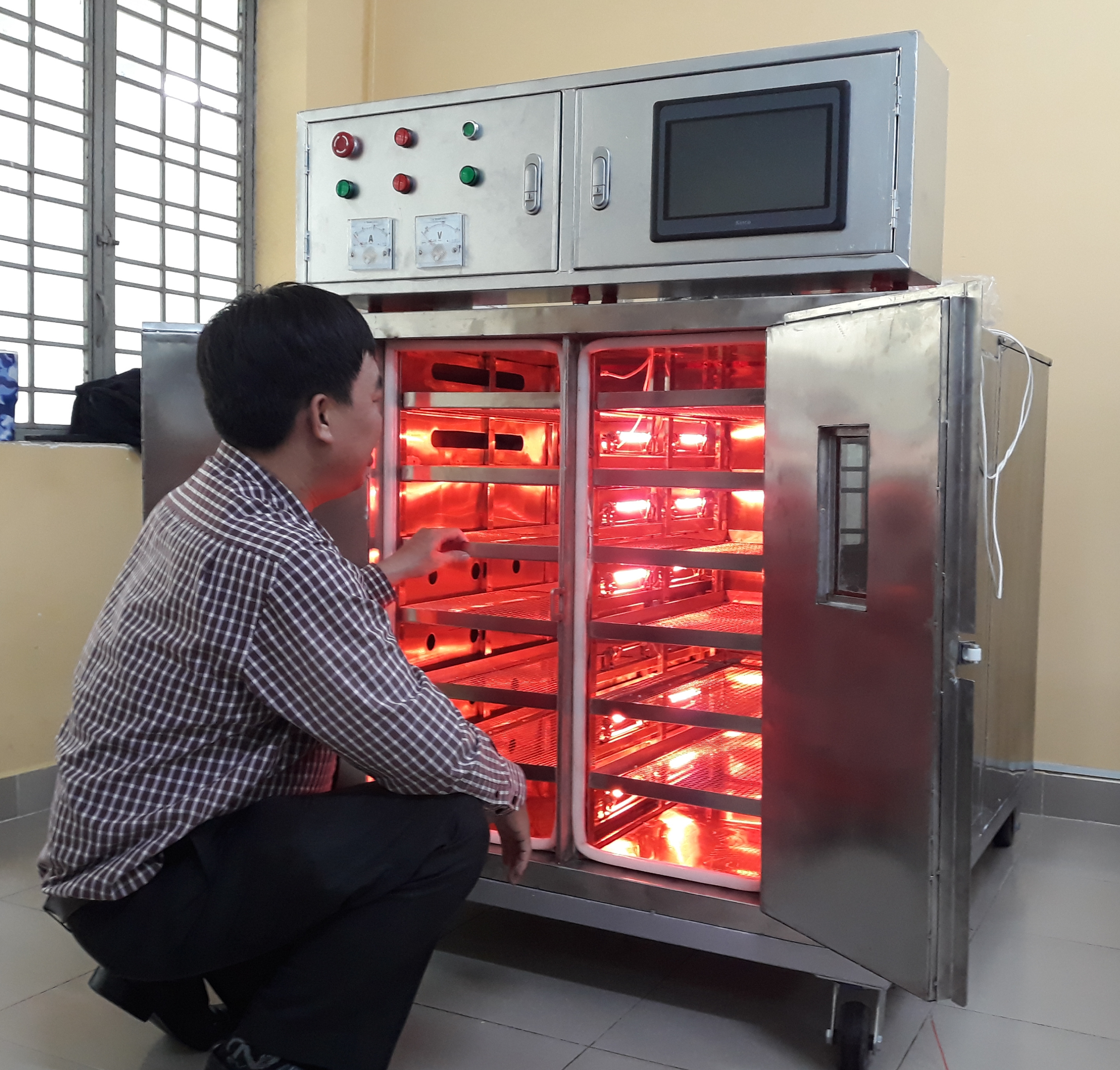 HỆ THỐNG SẤY HỒNG NGOẠI THÔNG MINH DS.IR-03